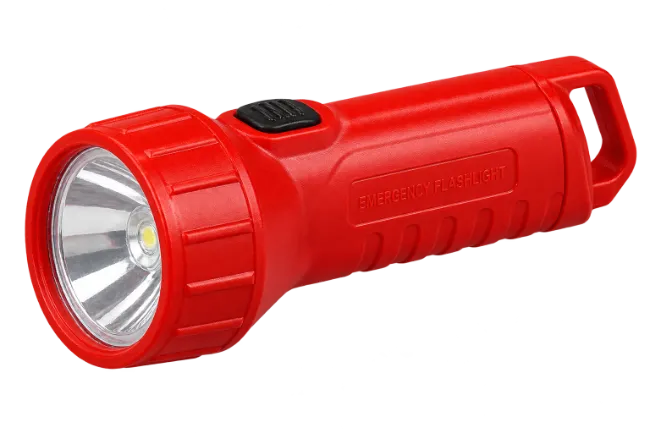 Red Emergency Flashlight