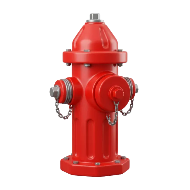 Red Fire Hydrant