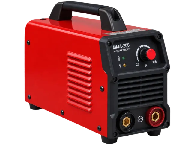 Red MMA 200 Inverter Welder Machine