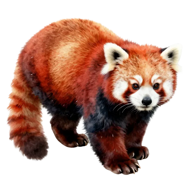 Red Panda Standing