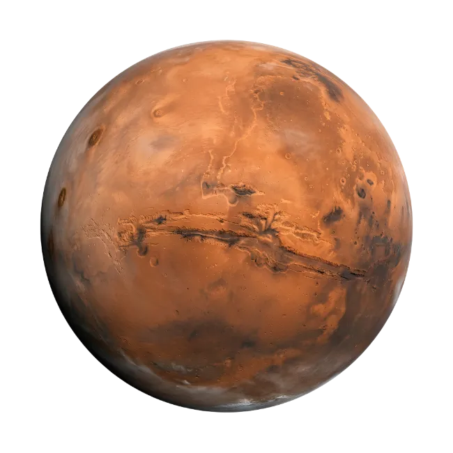 Red Planet Mars Sphere