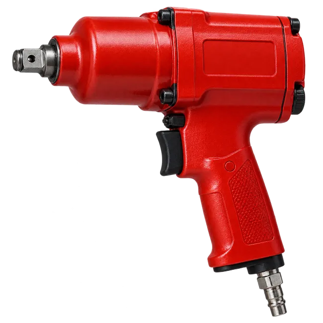 Red Pneumatic Impact Wrench
