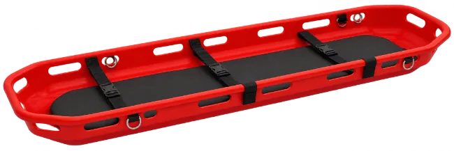 Red Rescue Stretcher Board