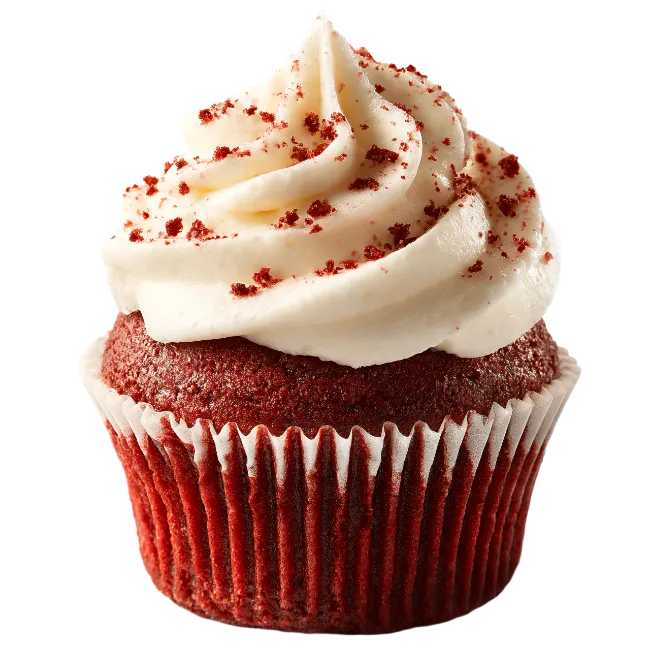 Red Velvet Cupcake with Cream Cheese Frosting