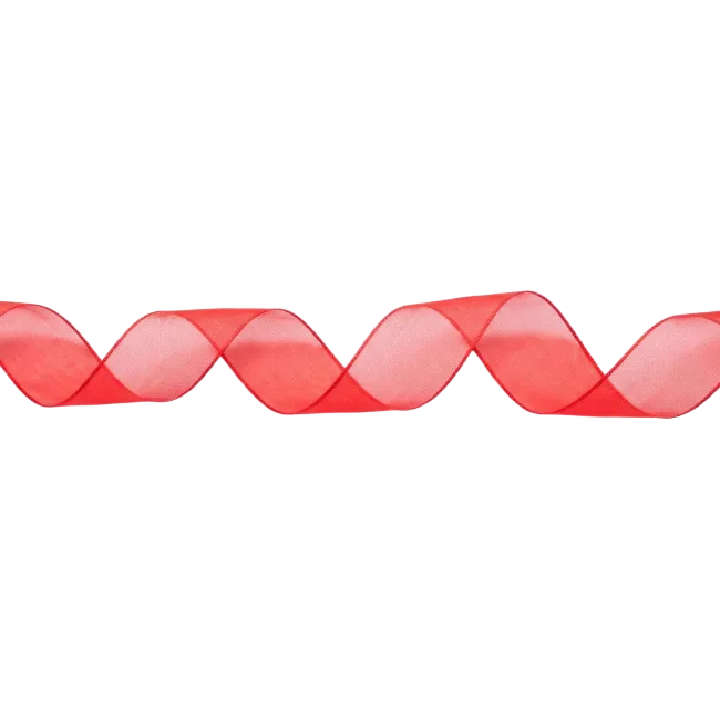 Red Wavy Ribbon