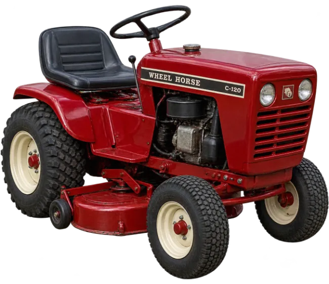 Red Wheel Horse Lawn Tractor