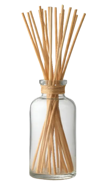 Reed diffuser glass bottle with wooden sticks