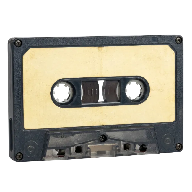 Retro Audio Cassette Tape