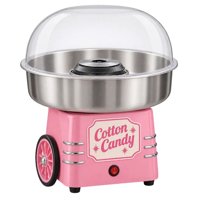 Retro Pink Cotton Candy Maker