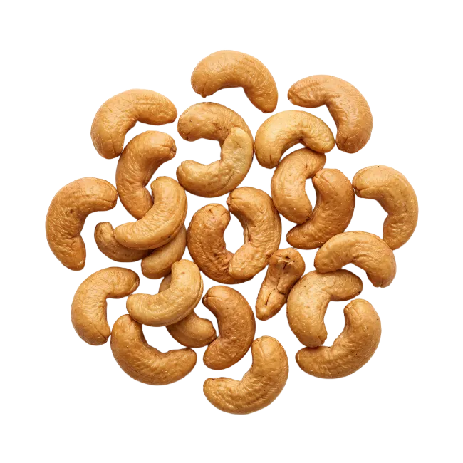 Roasted Cashew Nuts Pile