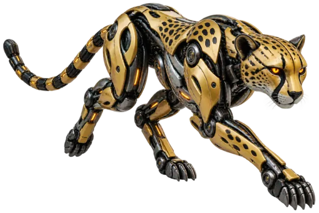 Robotic Cheetah Mechanical Wildlife Predator