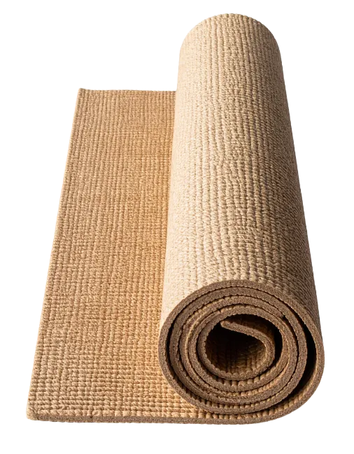 Rolled Brown Exercise Yoga Mat