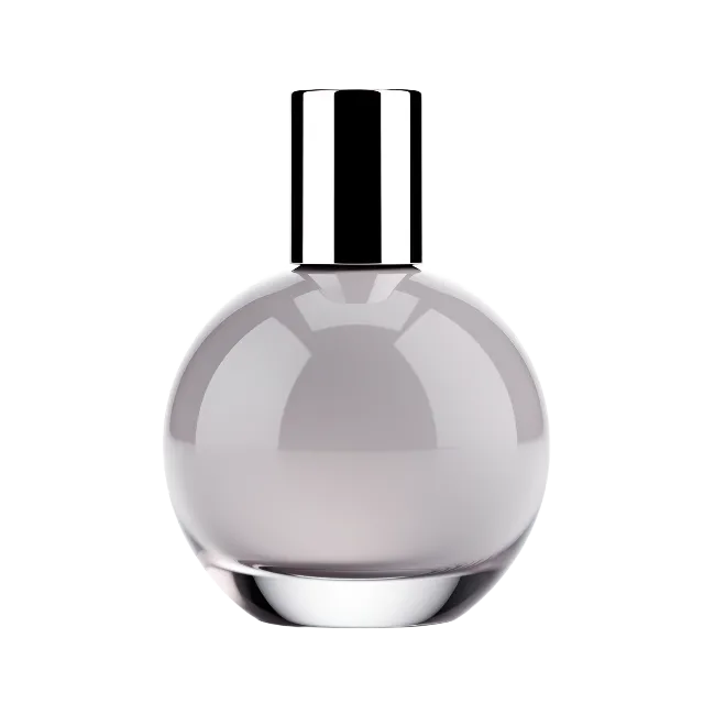 Round Glass Perfume Bottle