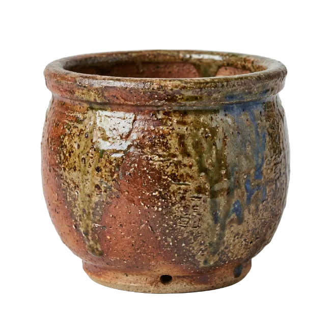 Rustic Ceramic Flower Pot