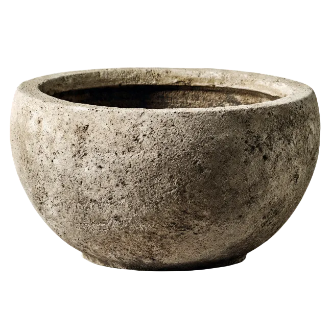 Rustic Concrete Planter Pot