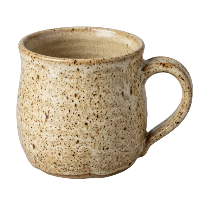 Rustic Speckled Ceramic Coffee Mug