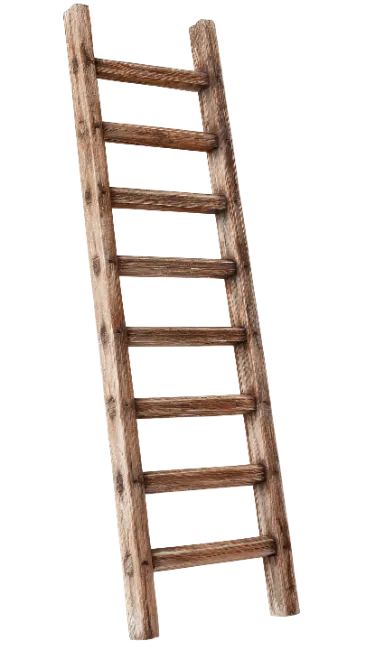Rustic Wooden Ladder