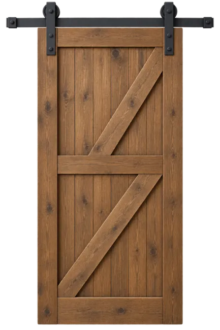 Rustic Wooden Sliding Barn Door