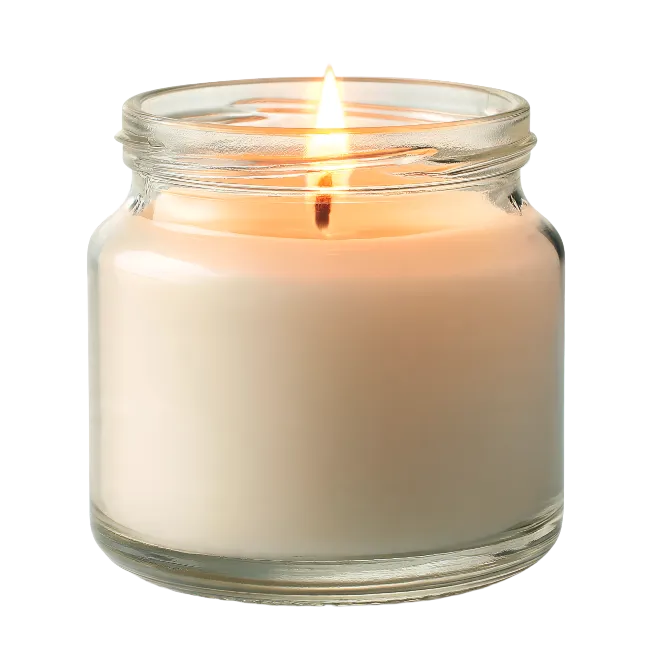 Scented Candle in Glass Jar