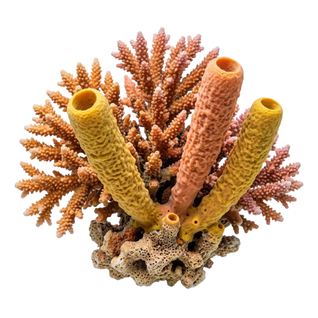 Sea Sponges and Coral Reef Formation