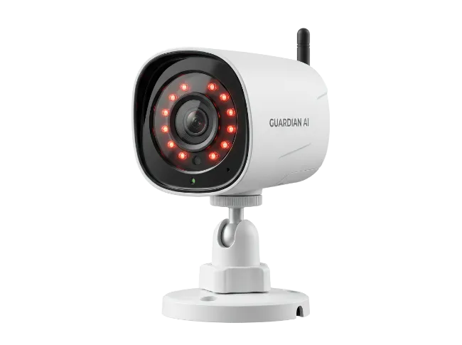 Security Camera with Night Vision