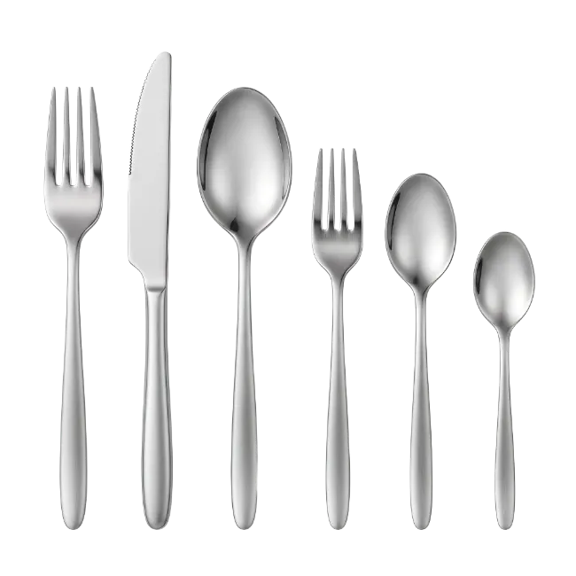 Set of Silver Cutlery and Silverware