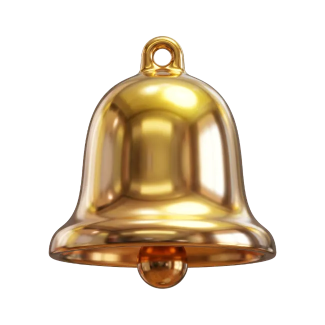 Shiny Gold Bell