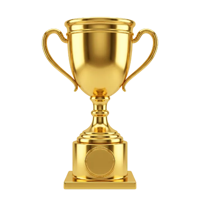 Shiny Gold Trophy Cup