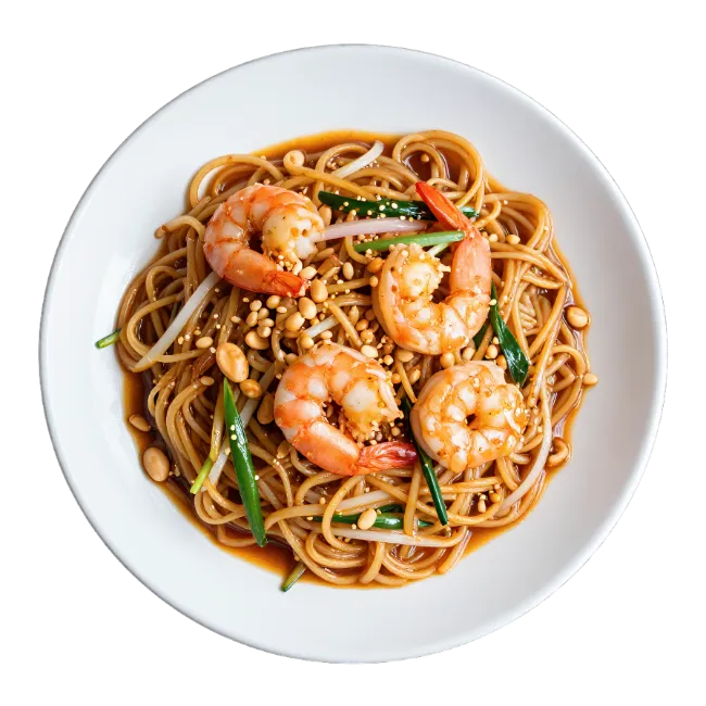 Shrimp Pad Thai Noodles