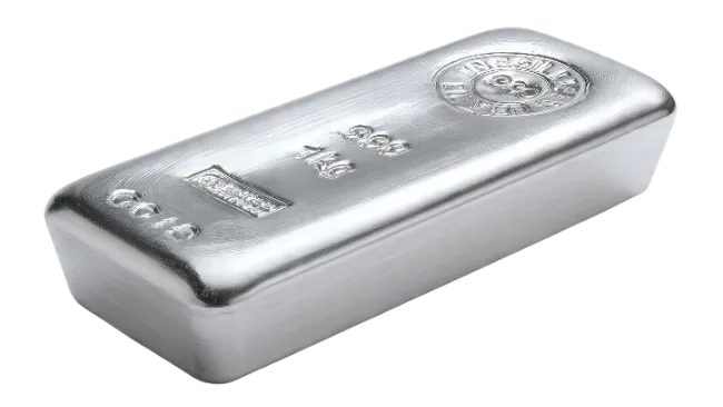 Silver Bullion Bar 1kg