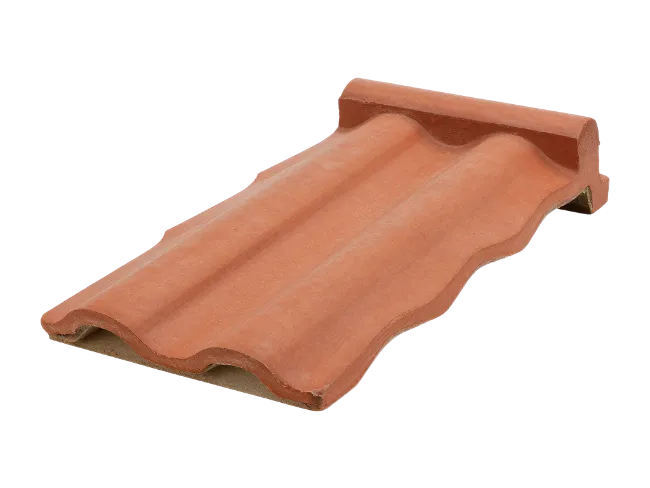 Single Red Clay Roof Tile
