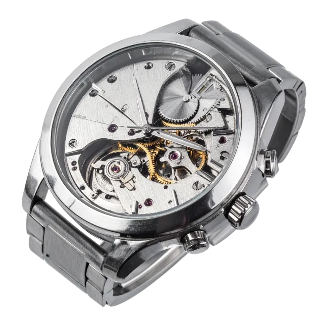 Skeleton Mechanical Wristwatch