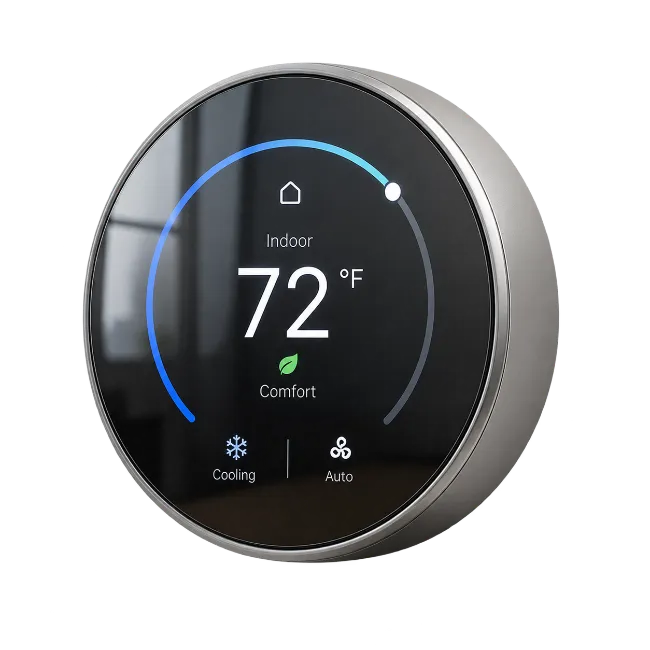 Smart Digital Thermostat Display