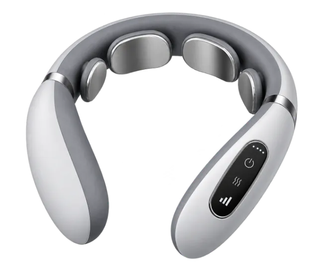 Smart Neck Massager with Metal Electrodes