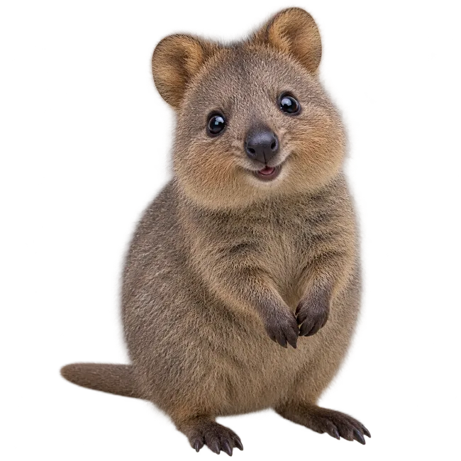 Smiling Quokka Marsupial Animal
