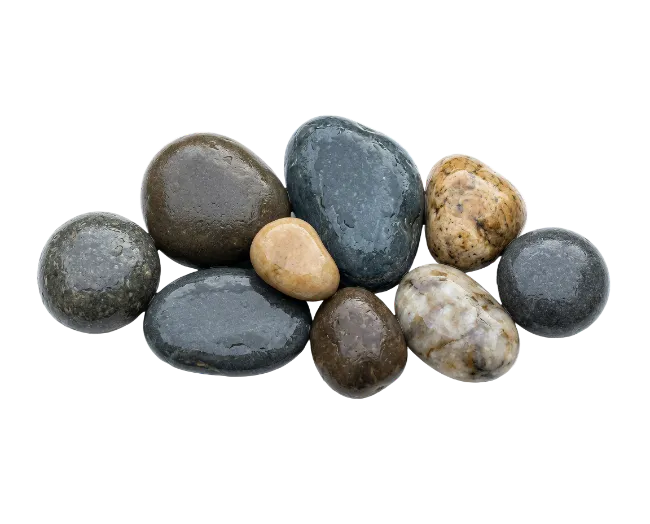 Smooth River Stones Collection