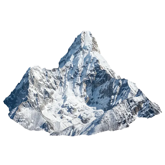 Snowy Mountain Peak Peak Landscape
