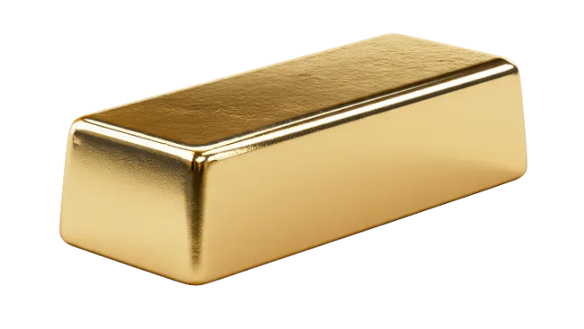 Solid Gold Bar Bullion