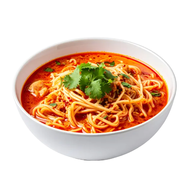 Spicy Noodle Soup Bowl