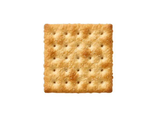 Square Saltine Cracker Snack