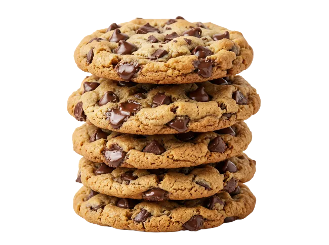 Stack of Chocolate Chip Cookies