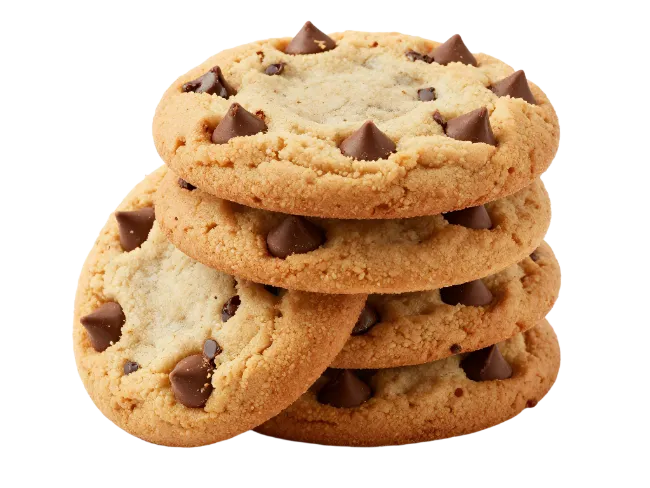 Stack of Chocolate Chip Cookies
