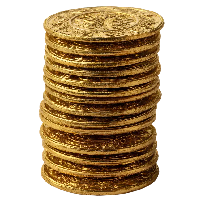 Stack of Golden Coins