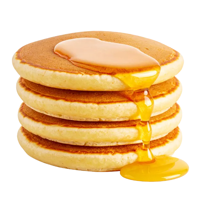 Stack of Pancakes with Syrup