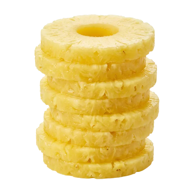 Stack of Pineapple Slices