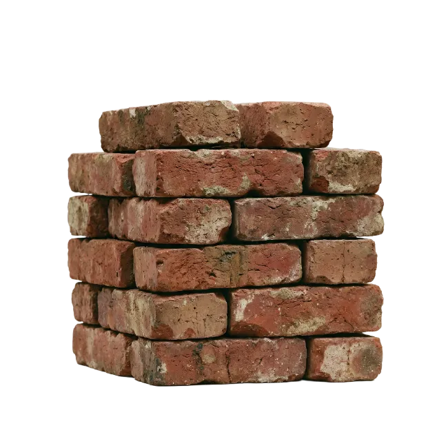 Stack of Red Bricks