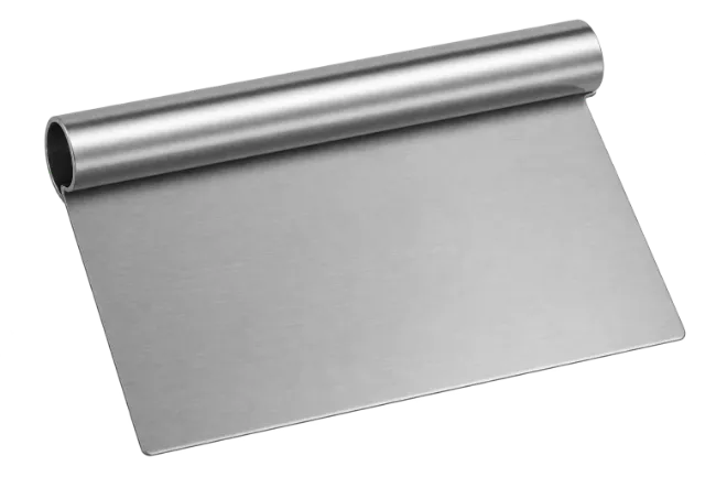 Stainless Steel Bench Scraper and Dough Cutter