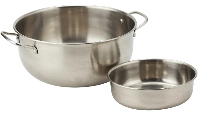 Stainless Steel Cooking Pots with Handles