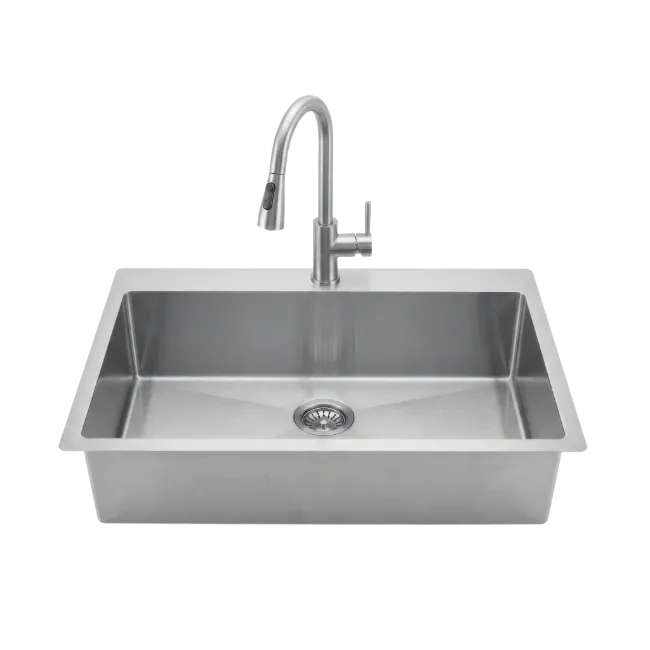 Stainless Steel Kitchen Sink with Faucet