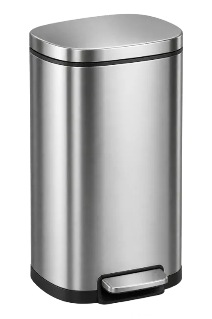 Stainless Steel Step Trash Can